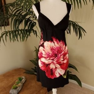 Disorderly💗conduct. Black floral dress.